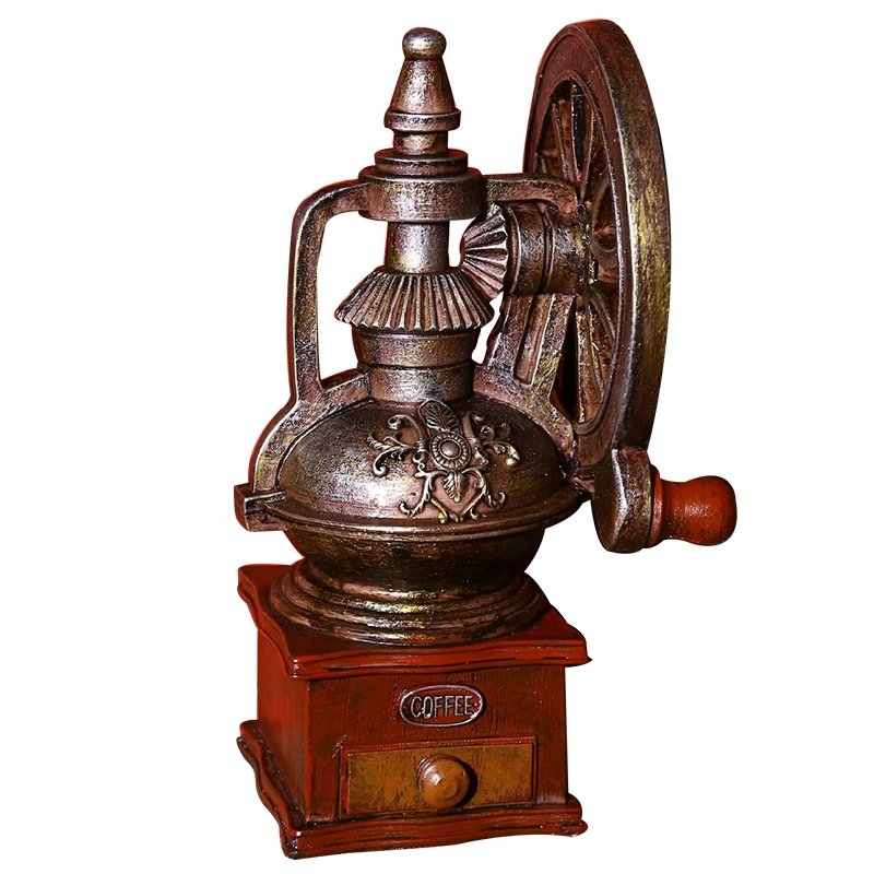 Винтажная кофемашина Ностальгический орнамент домашнее купольное украшение