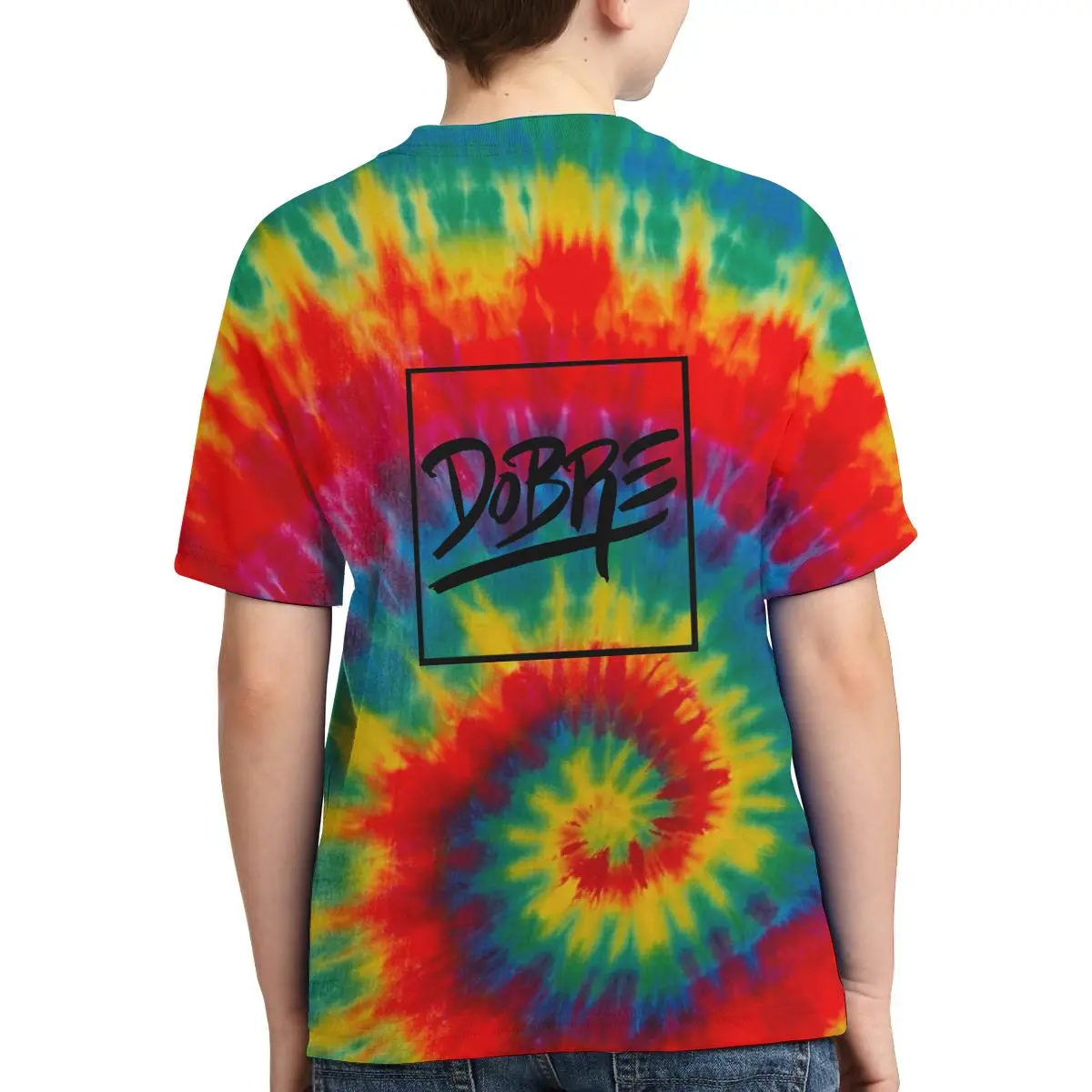 

Dobre Brother Logo Young Boy Basic Teen-agers Short Sleeve T-Shirt