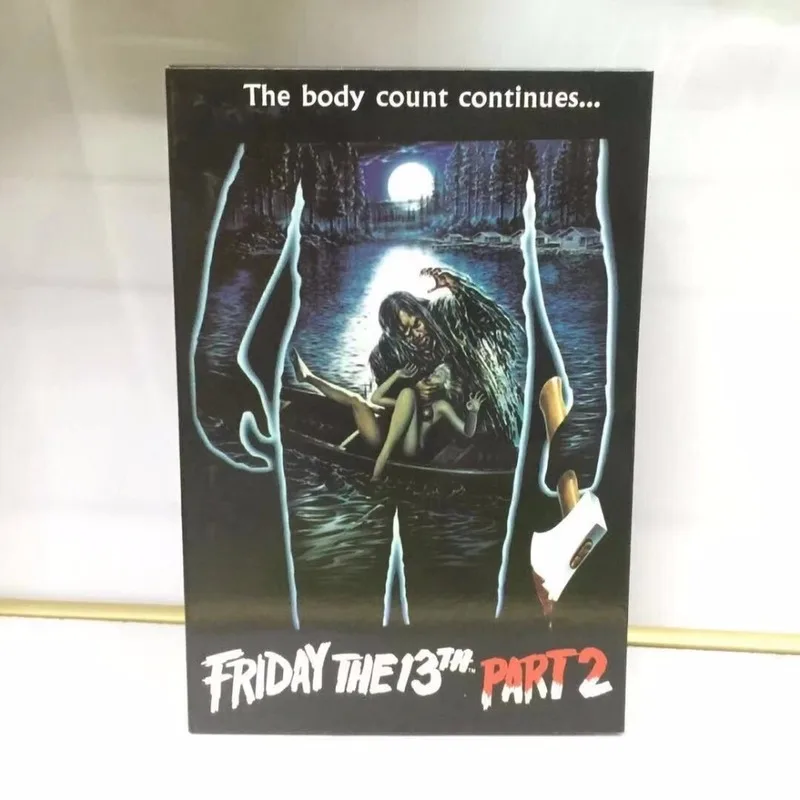 

7inch NECA Friday the 13th Part 2 Jason Voorhees Action Figure Toy Horror Halloween Gift