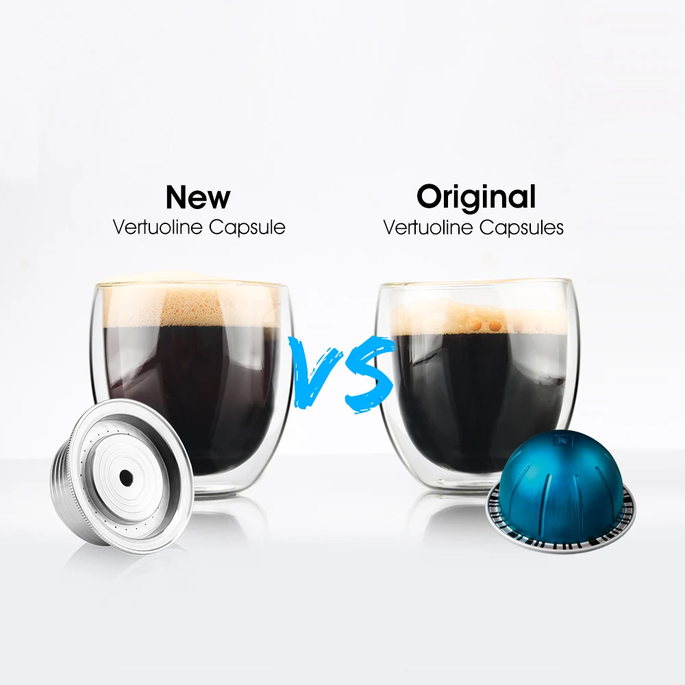 Капсулы для эспрессо Recargables Nespresso Vertuoline& Vertuo из нержавеющей стали(G2) Многоразовые капсулы многоразовые фильтры ods