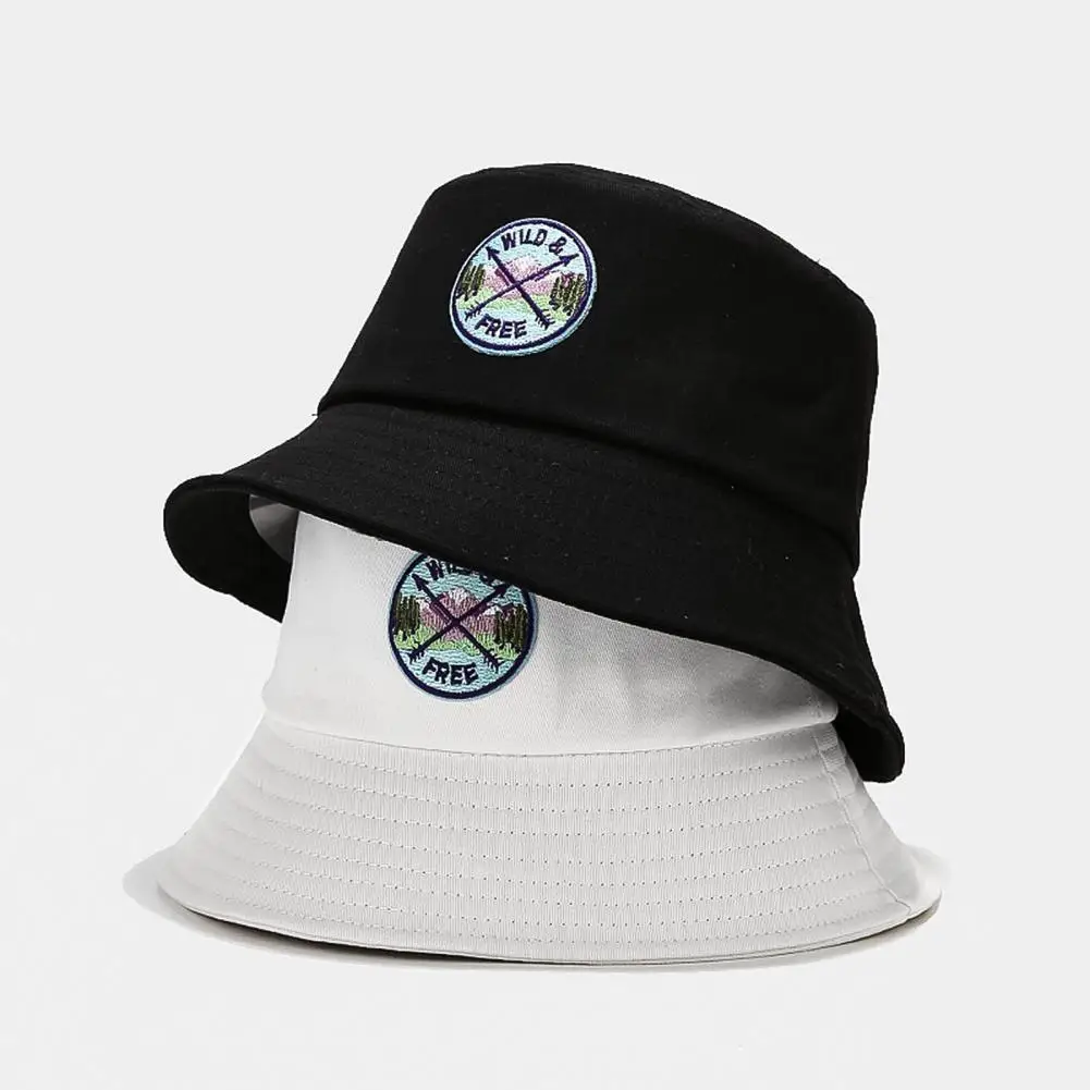 

Cute Cotton Fisherman Caps Flexible Folding Hats Headgear for Outdoor Activity