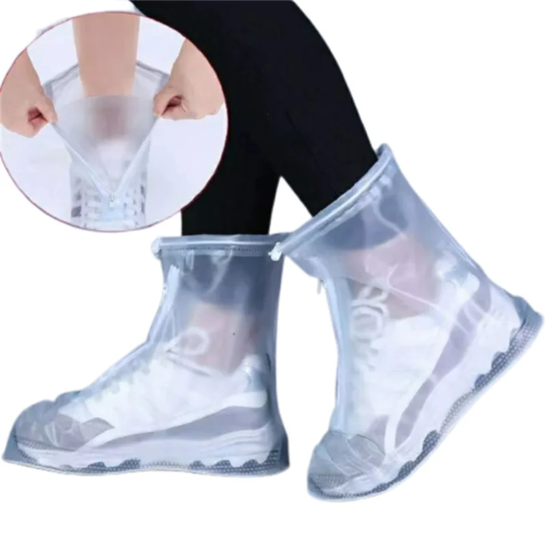 

Waterproof Shoe Cover Silicone Material Unisex Shoes Protectors Rain Boots for Indoor Outdoor Rainy Days Dust-proof 2020 E0940