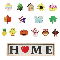 wooden welcome listing front porch country door hanging 15 accessories interchangeable wooden decoration crafts hanging board