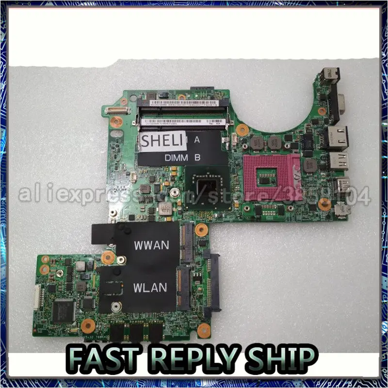 Материнская плата SHELI для Dell M1330 1330 встроенная фотовспышка 0GM848 GM848 0X635D