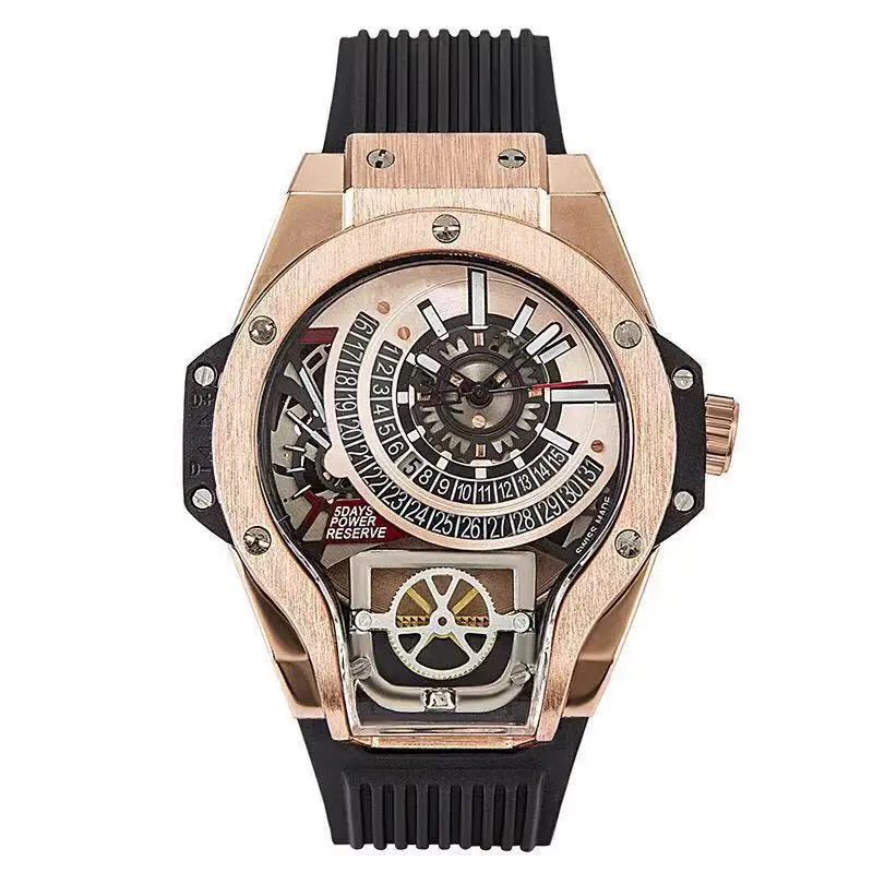 

New Waterproof Noctilucent Imported Swiss Movement Fashion Men's Business Watch Mechanical Fashion Quartz Watch Fll15-fll21