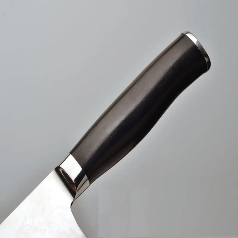 

Chinese Cleaver Kitchen Knife 67 Layers Japanese Damascus VG10 Steel Meat Cutter Chef Butcher Knife with Ebony Handle 26