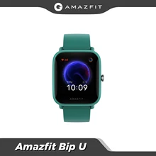 Original Amazfit Bip U Smartwatch 5ATM Swimming 9 Days Battery Life 1.43 Color Display 60 Sports Modes for Android for IOS