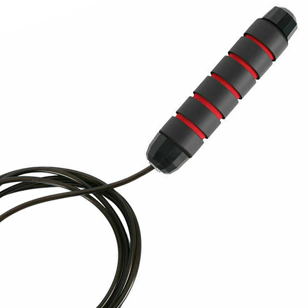 

Unisex Weighted Skipping Rope Steel Wire Adjustable Speed Workout Exercise Jump New