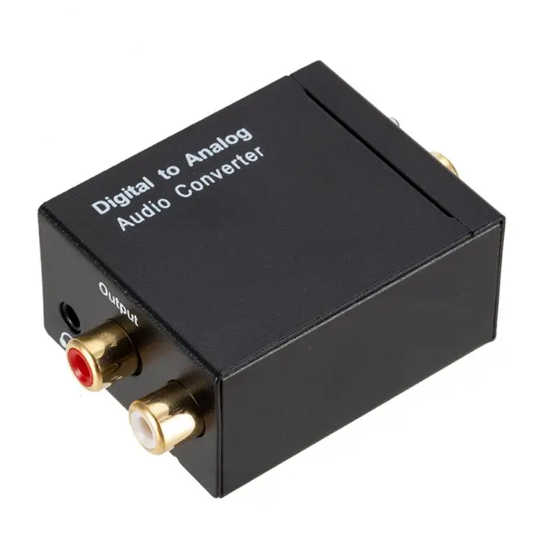 Коаксиальный Оптический волоконный цифро аналоговый аудио AUX разъем 3 5 мм RCA L/R