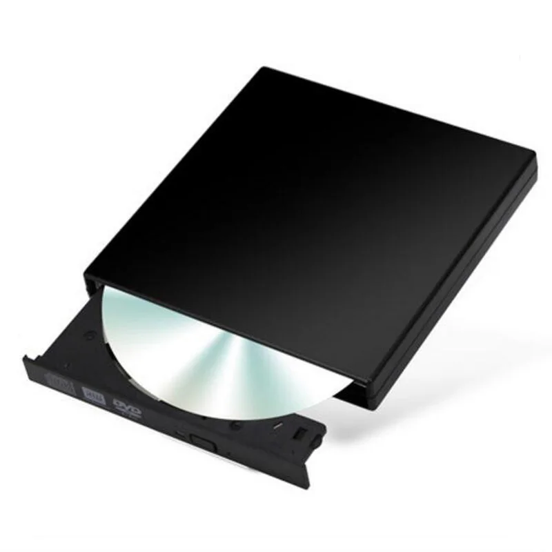Золотой YiYaYo Внешний DVD Оптический привод USB 2,0 DVD-ROM-плеер CD/DVD-RW записывающее устройство для Windows PC - Цвет: Золотой