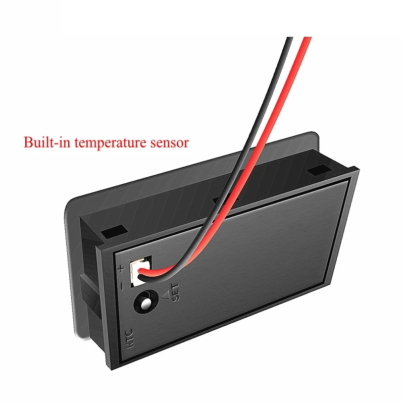 DC Li Ion Lifepo4 свинцово кислотный индикатор емкости аккумулятора цифровой вольтметр