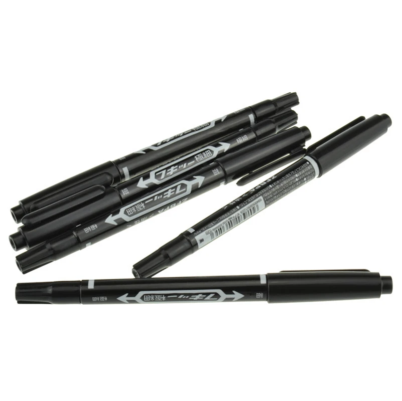 Черная CCL анти травление печатная плата чернильный маркер двойная ручка для DIY