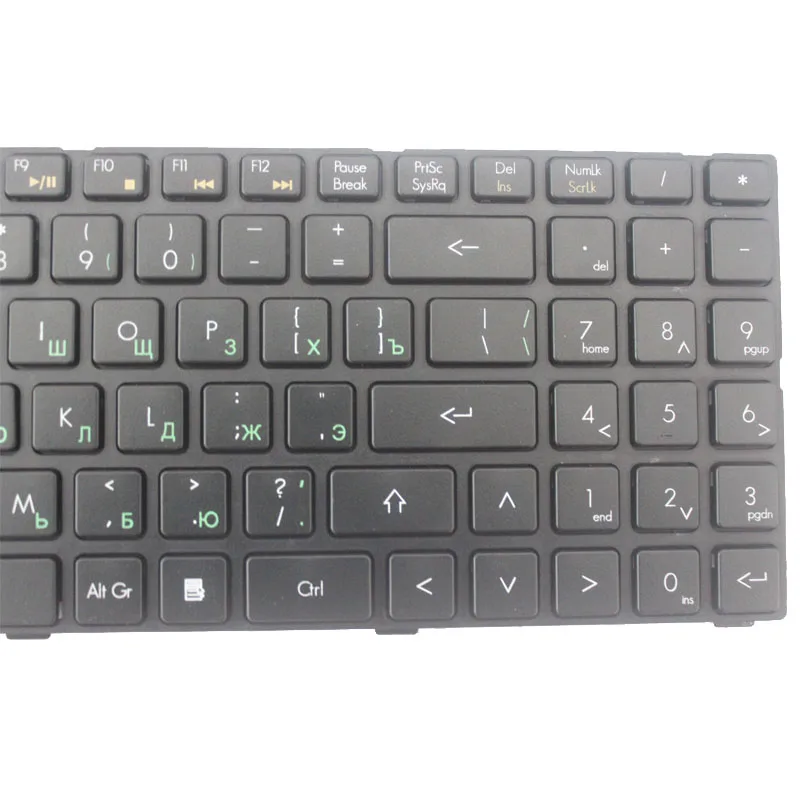 Клавиатура для ноутбука DNS 0165295 0155959 0158645 AETWCU0010 RU Черная|russian laptop keyboard|laptop keyboardkeyboard