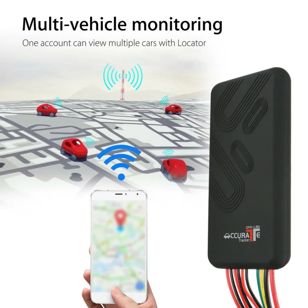 GT06 GSM/GPRS/gps/LBS gps трекер в реальном времени GSM GPRS устройство слежения для автомобиля мотоцикла велосипеда