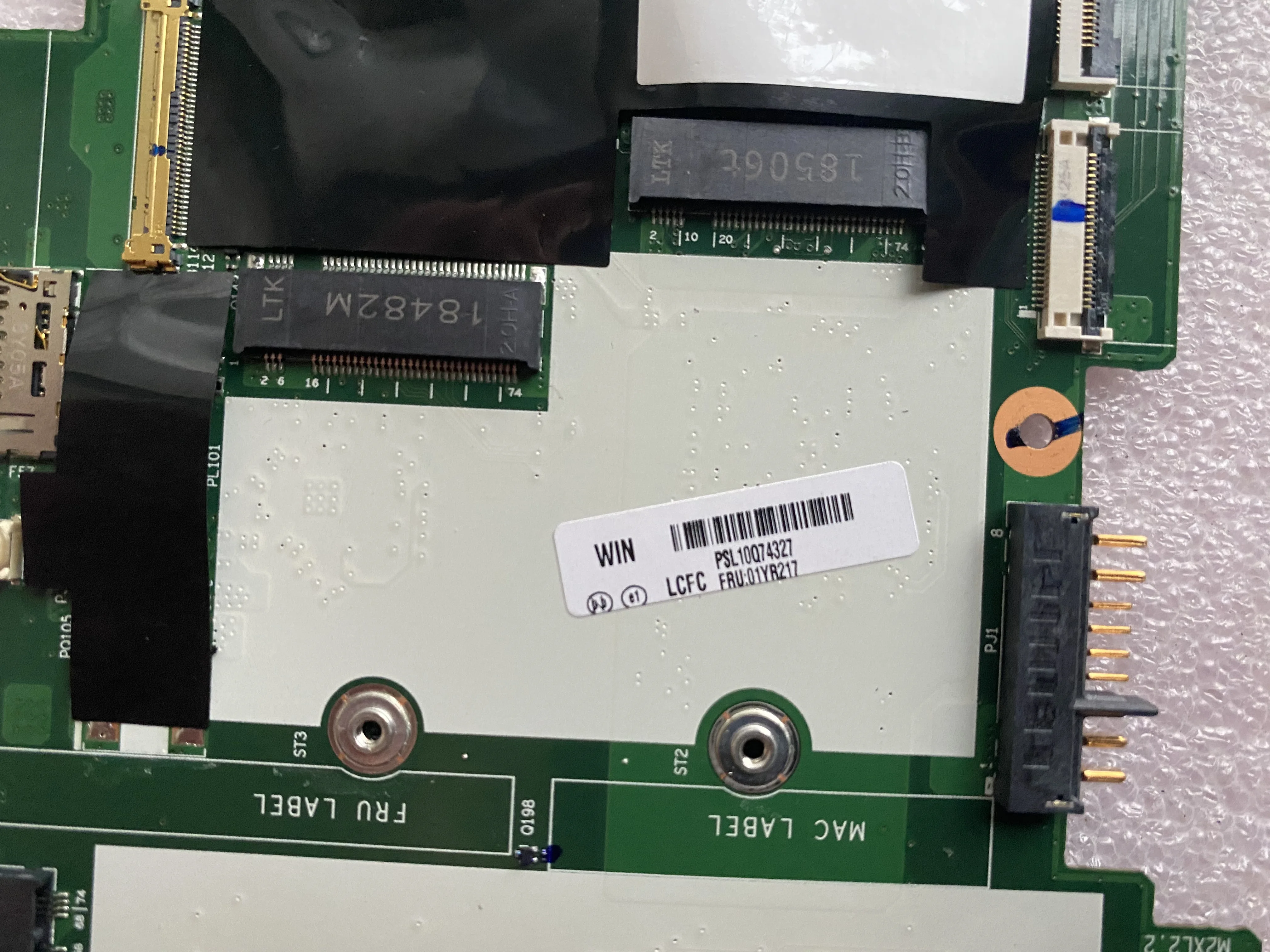 new and original laptop lenovo thinkpad x1 carbon 6th gen type 20kh 20kg motherboard i7 8650u 16gb ram 01yr217 free global shipping