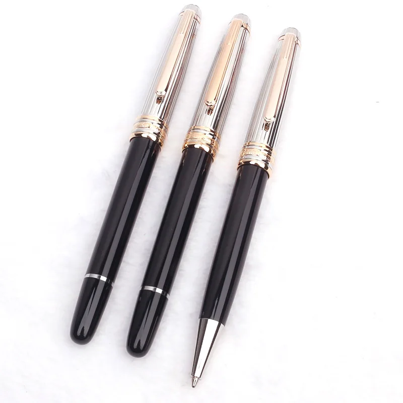 

MB Luxury Metal Resin Ballpoint Pen New Roller Ball Pens Best Design Business Fountain Pens for Writing 0.7mm Nib