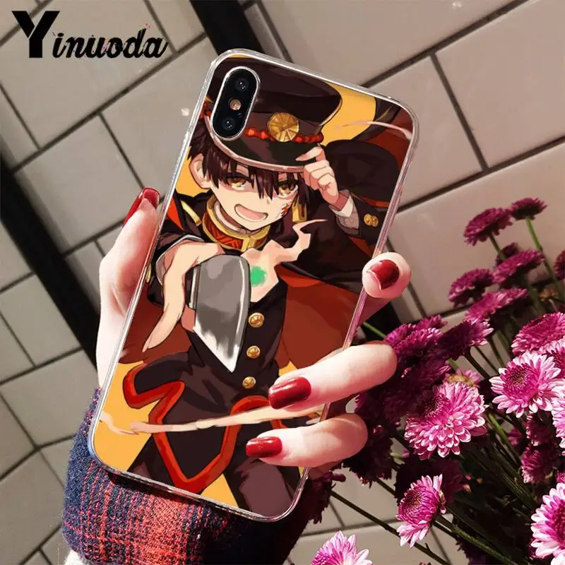 

Yinuoda Toilet bound Hanako kun Luxury Unique Phone Cover for iPhone 8 7 6 6S Plus X XS MAX 5 5S SE XR 11 11pro promax