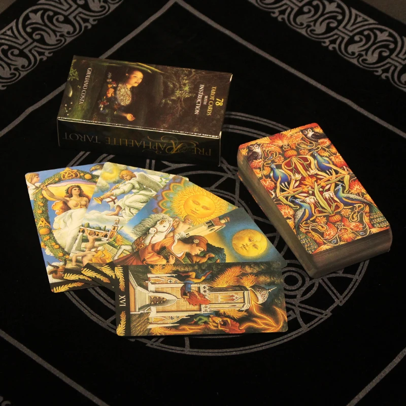Hot Sale Divination Fate Tarot With Guidebook Original 1909 Entertainment High Quality Playing Card Table Game Gift | Спорт и