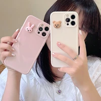 cute cartoon 3d animal phone case for iphone 13 12 pro max 11 pro max 7 8 plus xr x xs max soft back cover