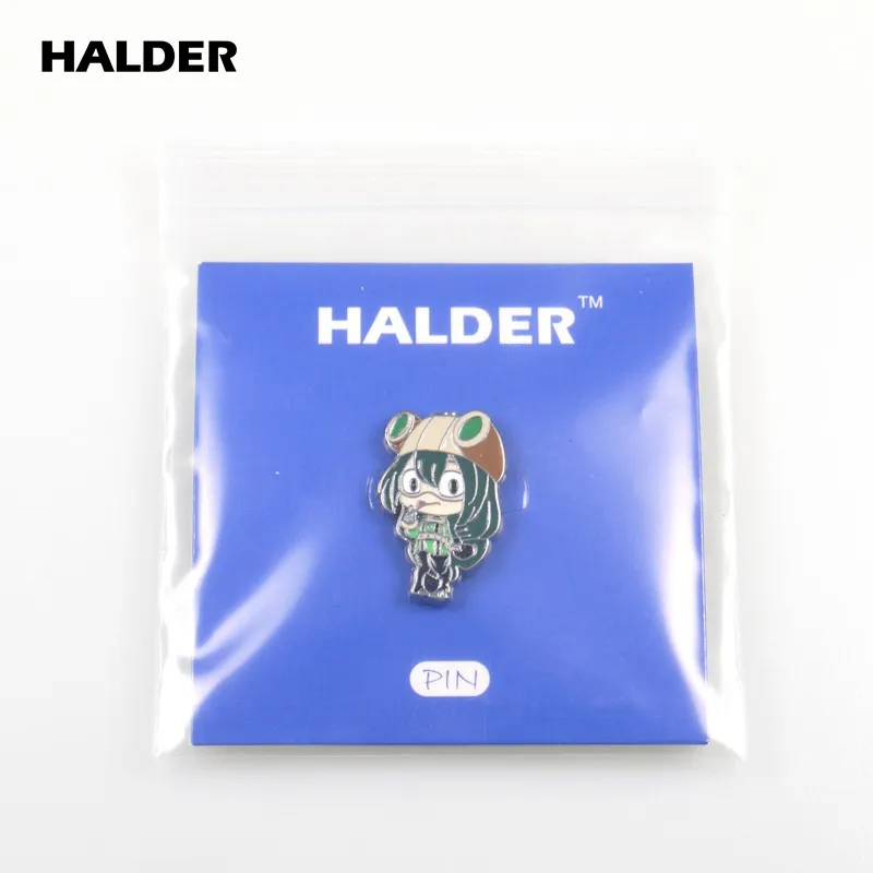 BR0051 аниме halder My Hero Academy металлические броши булавки на лацкан рюкзак ткань украшения значок ювелирные изделия аксессуары безделушки подарок