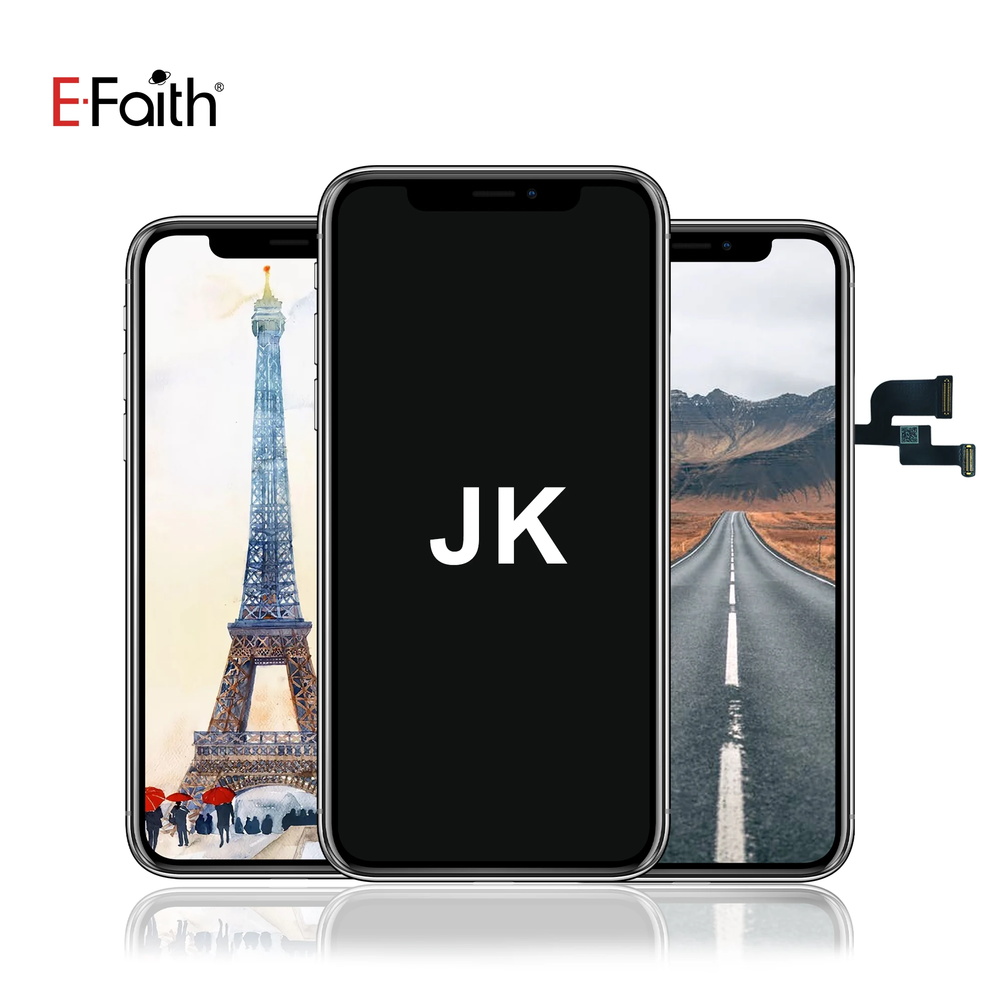 3 шт. AAA +++ EFaith OLED GX Pantalla для Iphone X Incell ЖК дисплей сенсорный экран с 3D сенсорным