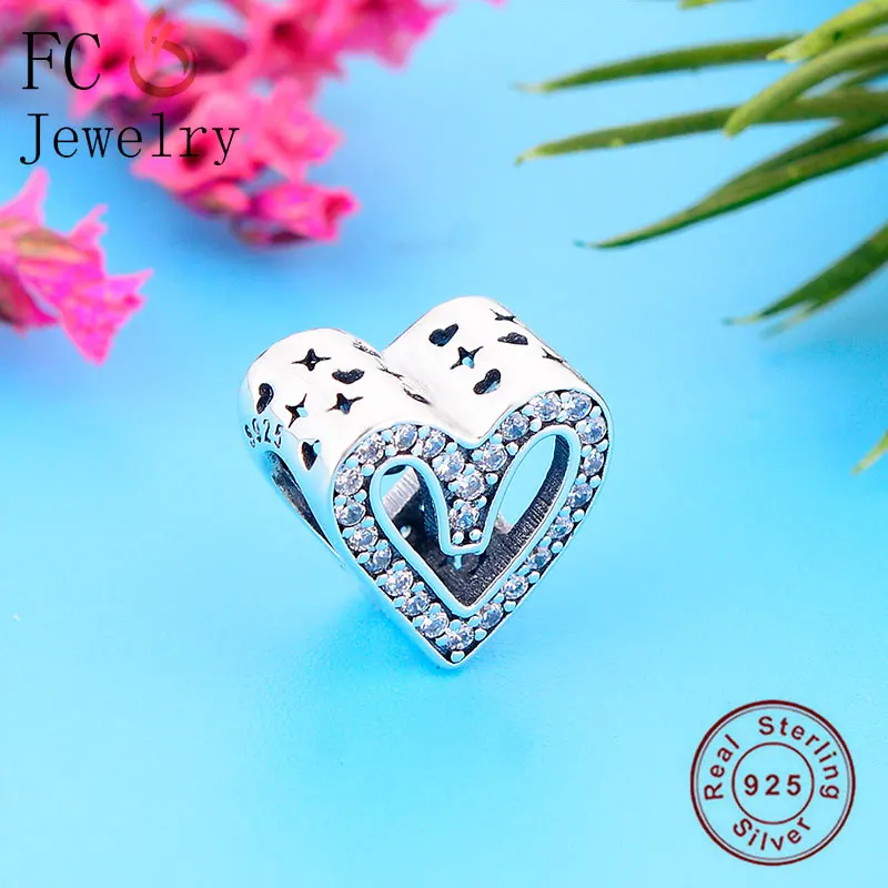 Оригинальный фирменный амулетный браслет FC Jewelry Fit серебро 925 пробы ажурное