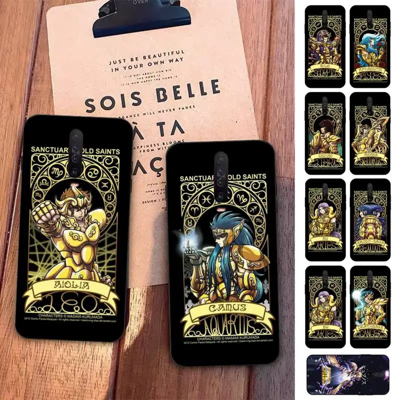 

Saint Seiya Knights Phone Case for Redmi 5 6 7 8 9 A 5plus K20 4X S2 GO 6 K30 pro
