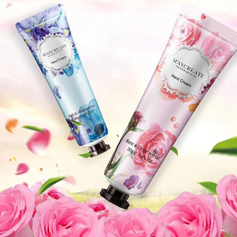 Яркий гламурный питательный крем для рук антивозрастной уход за ногами кремы