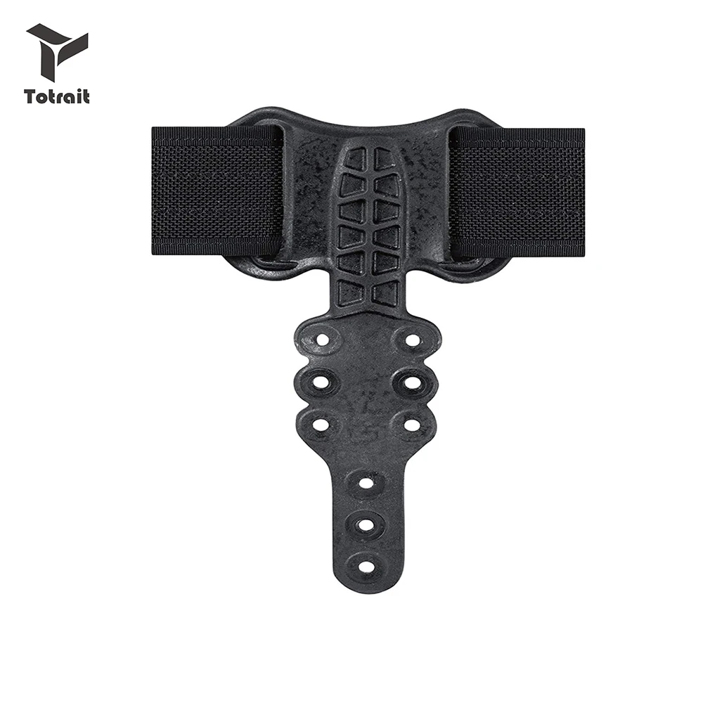 Тактическая кобура для ног с одним ремешком Черная Кобура DFA Drop Гибкий адаптер safa