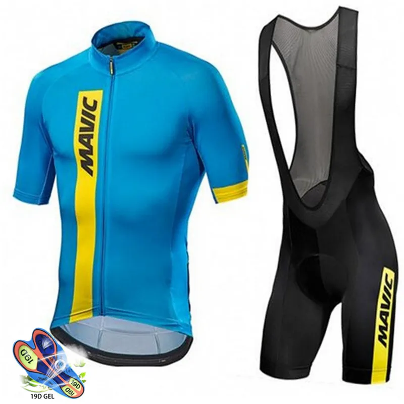 

2020 Pro mavic Team summer cycling Jersey Breathable Short Sleeve shirt 19D Gel pad Bicycle Clothing roupa ciclismo masculino