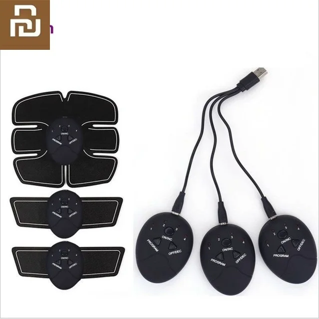 EMS тренажер для бедер Электрический мышечный Стимулятор мышц брюшного палка