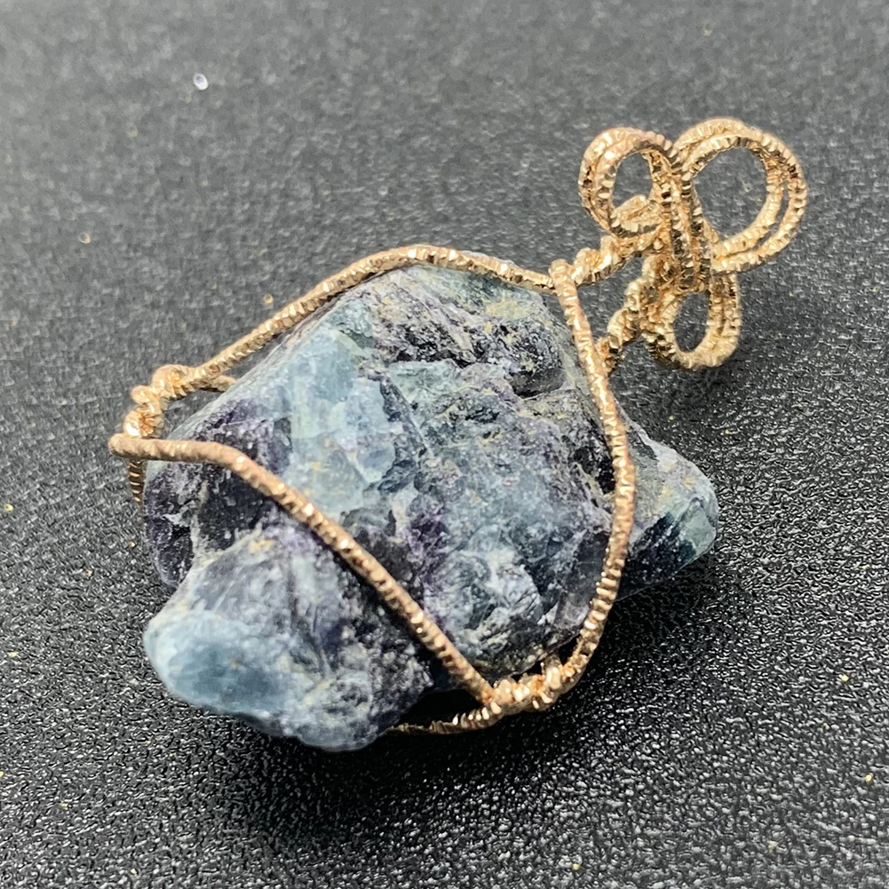 

New Fashion Natural Stone Irregular Crystal Quartz Amethysts Pendants Exquisite Charms For DIY Jewelry Making Necklaces Bracelet