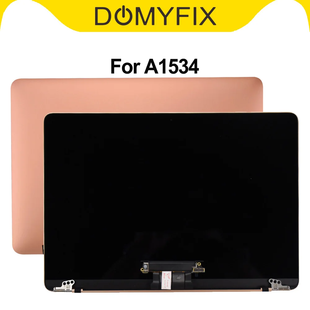 12 &quotдюймовый A1534 розовый раннего 2015 ЖК дисплей Экран дисплея Retina Полная замена