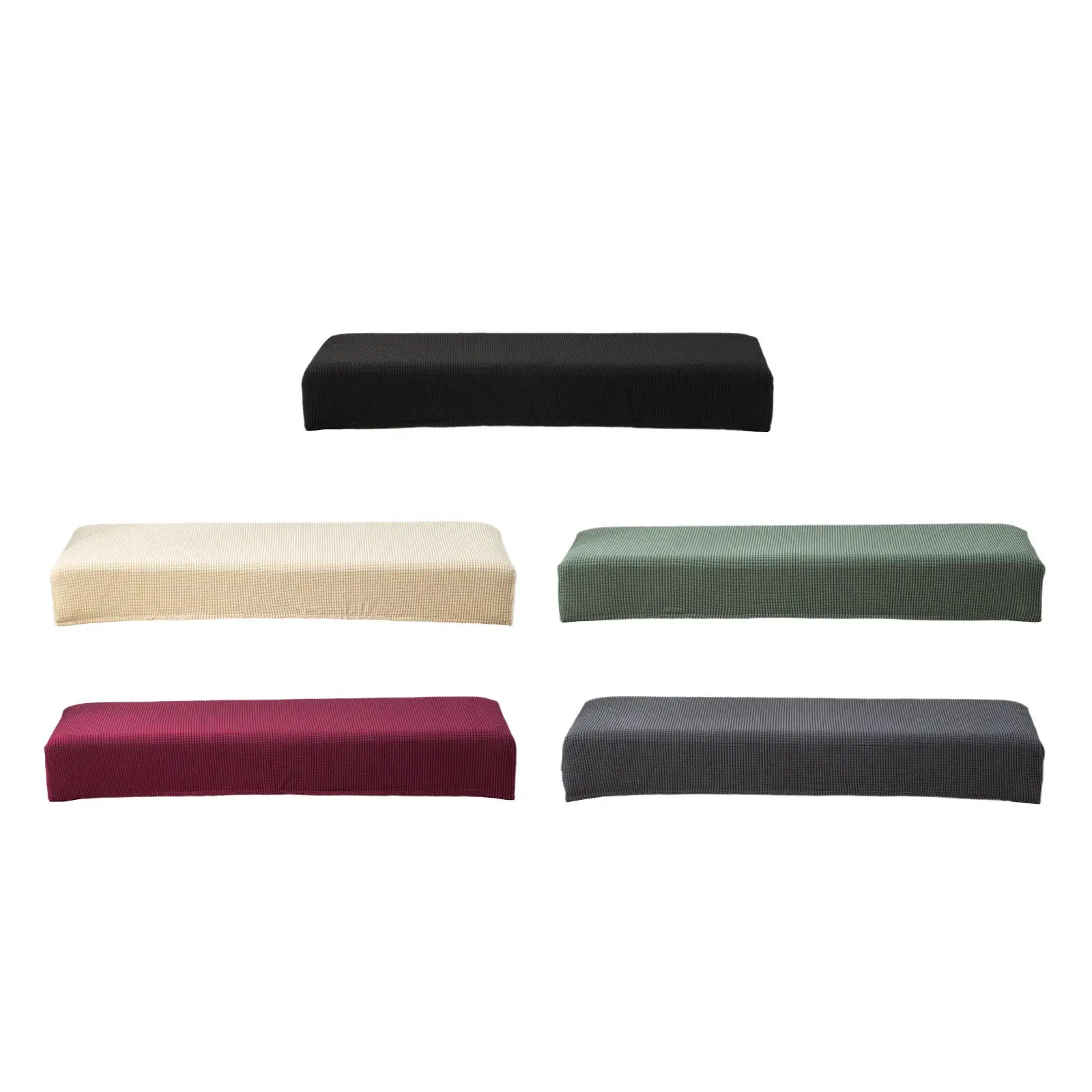 

Polyester Jacquard Fabric Bench Cover Bench Slipcover Full Protection