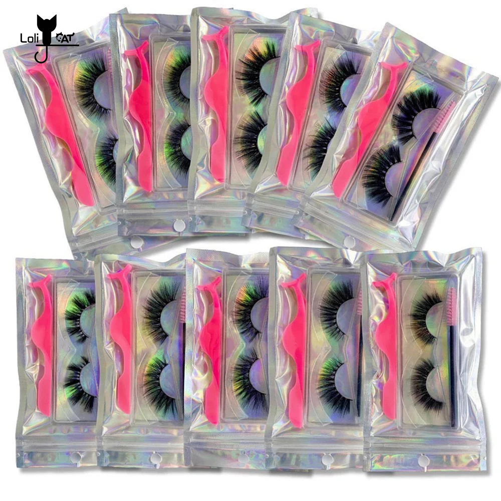 

Натуральные ресницы Wispy 6D мягкие искусственные норковые ресницы Volum короткие накладные ресницы оптом Толстые Накладные ресницы для наращив...