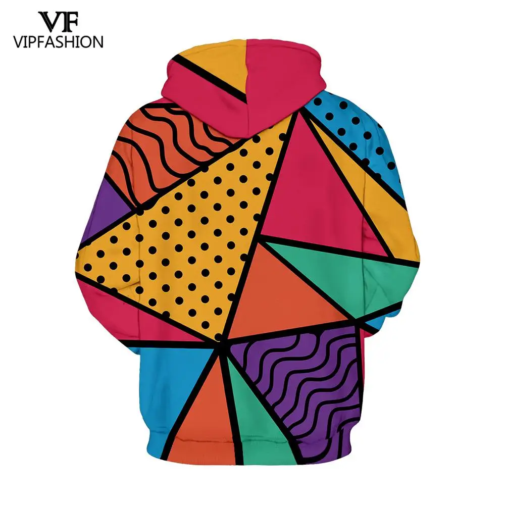Лидер продаж 2019 уличная мода VIP FASNHION Европы и Америки худи с цифровым принтом