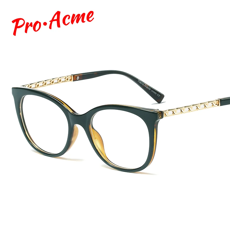 Женские прозрачные очки Pro Acme оправа из ацетата Модные оптические Оправа очков