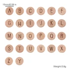 200 шт., деревянный Прорезыватель для зубов, с бусинами