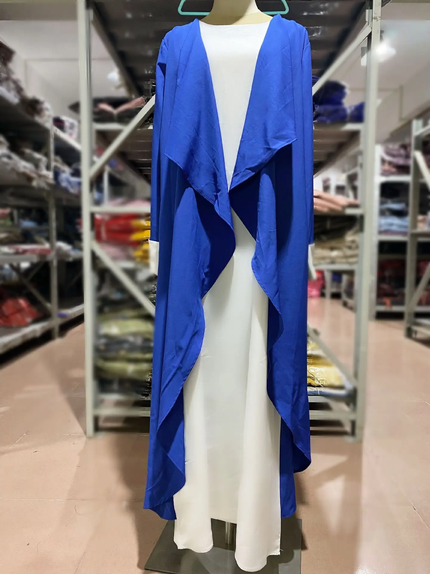 

Muslim Dress Muslim Fashion Middle East Women's Arab Robe Fake Two-piece Loose Dubai Abaya Turkey Muslim Abaya Dress Donsignet