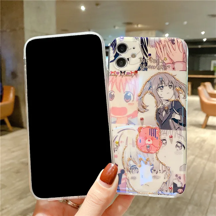 

New 2021 Disney girls for iPhone 7/8 plus xr x/xs xsmax 11/12pro max 12mini kawayi coupe cute phone case