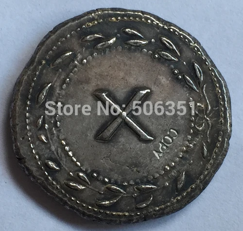 

Type:#131 Greek COPY COINS Irregular size
