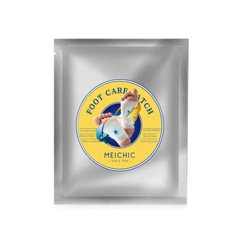 1/3/5 пара пластырей для ног Детокс коврик с липкой тканью удаления токсинов