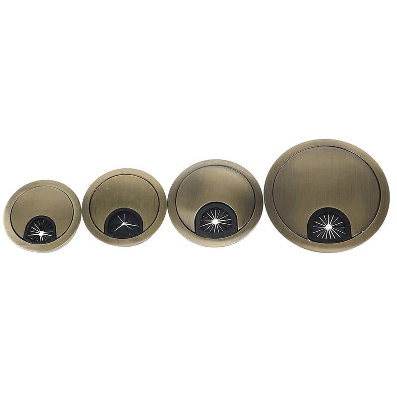 Desk Wire Hole Cover Base Computer Grommet Table Cable Outlet Port Surface Line Box Furniture Hardware | Обустройство дома