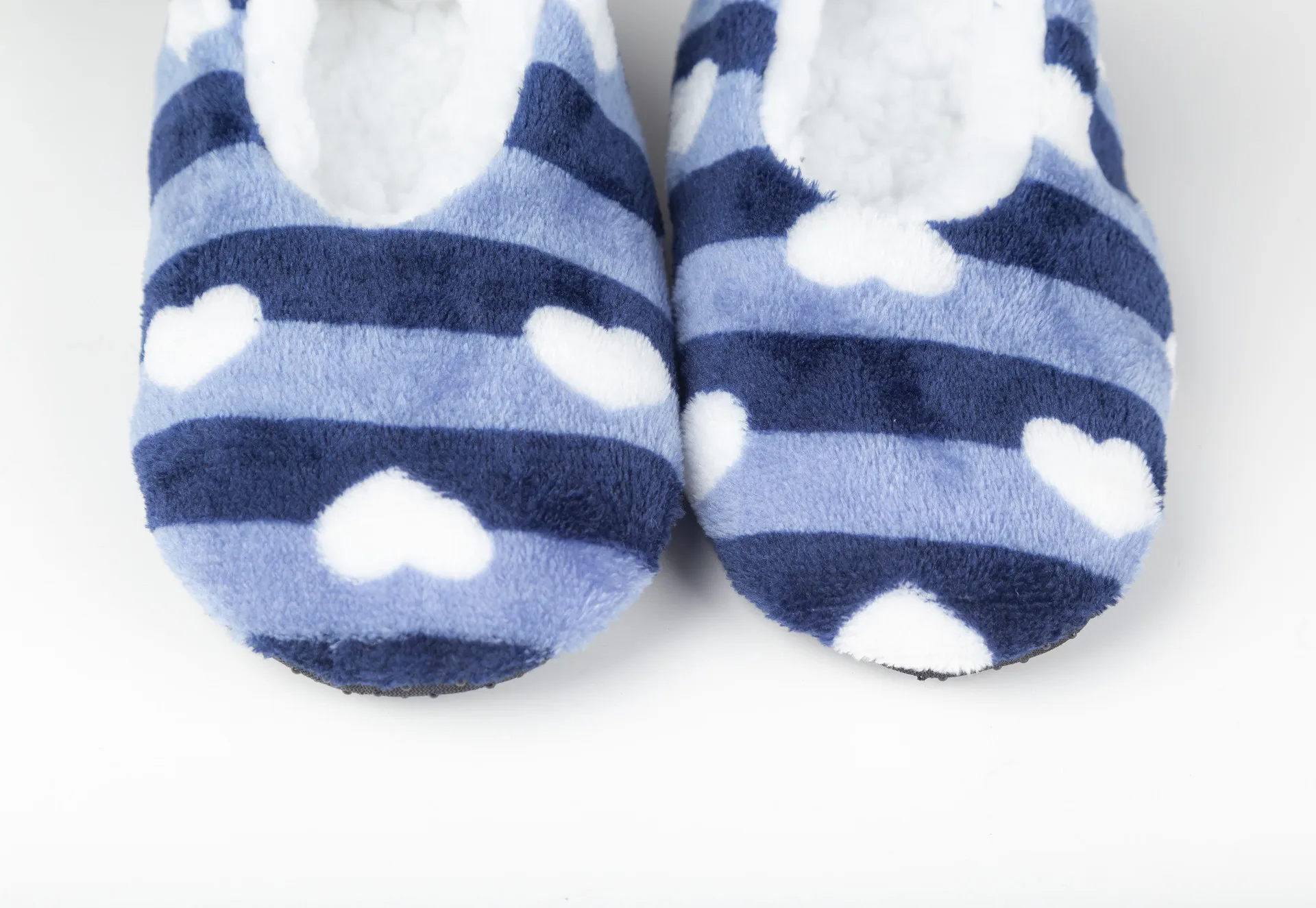 Children's Socks Thick Warm Indoor Floor Velvet Padded Soft Anti-slip Slippers Christmas Gift Love Pattern Vintage | Женская одежда