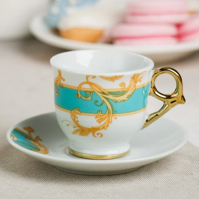 Набор Самой прекрасной: кружка 80 мл блюдце Ø 11 см|Наборы чайной посуды| |