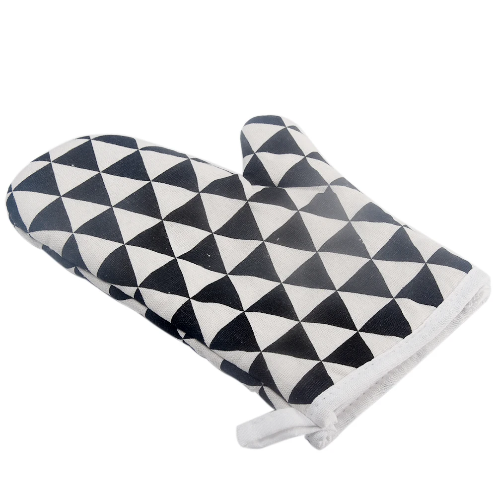 

Kitchen Cooking Microwave Oven Mitt Insulated Non-slip Pot Holder Cooking Glove