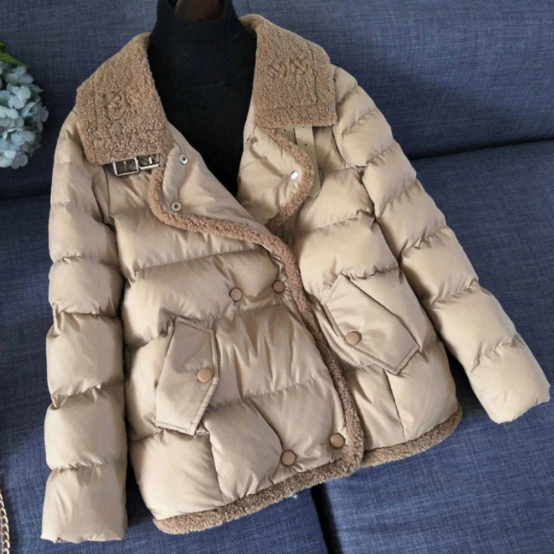 

Women Winter Warm Coat Fashion Cotton Padded Jacket Parkas