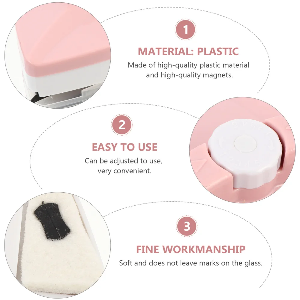 

Premium Glass Cleaning Tool Glass Surface Cleaner Wiper Brush for Glass Wipe