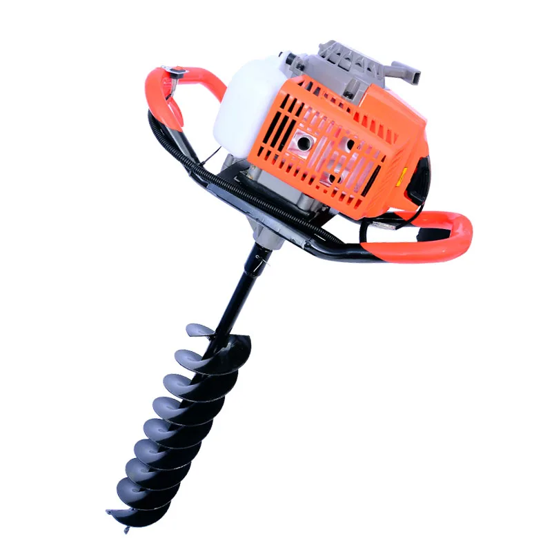 

High-power ground drill agricultural single-gasoline fertilizer applicator