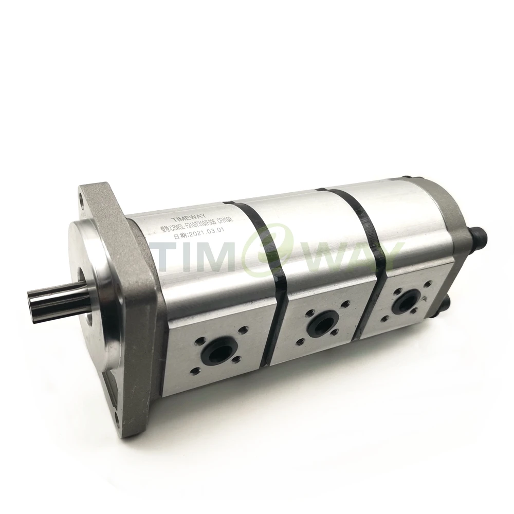 Фотографический гидравлический Шестеренчатый насос для экскаватора Kubota KX033 10